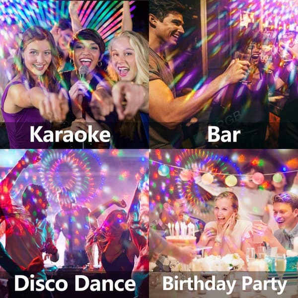 LED scenelys Big Magic Ball Disco Ball