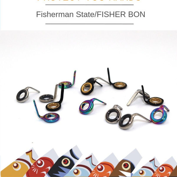 Fiskespö Ring Eye Guide fiskeguide 3 3 3
