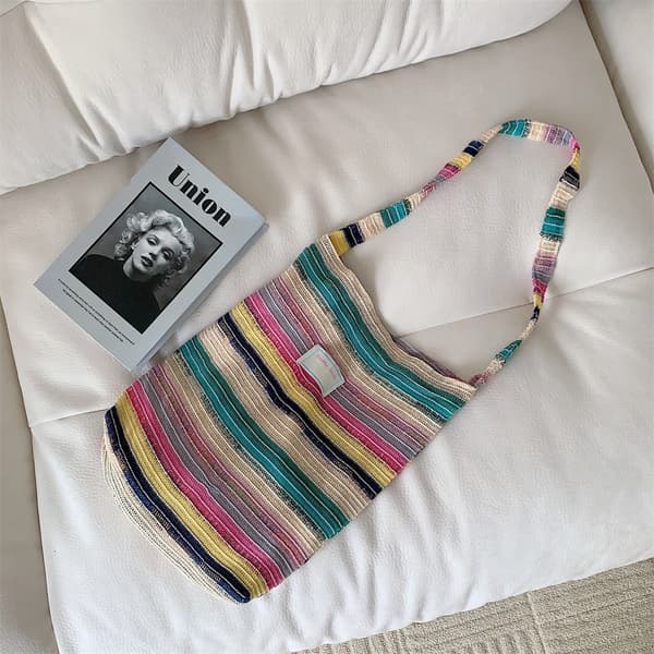 Skuldertaske Strikket taske TYPE A TYPE A Type A