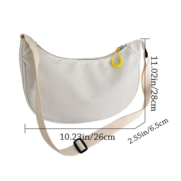 Axelväskor Crossbody-väska VIT white