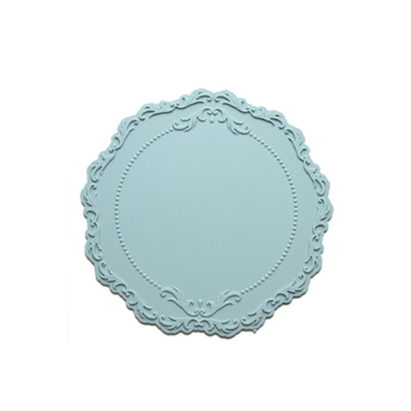 1/2stk Bordpynt Matte Dekkeunderlag LYS BLÅ MIDDEL light blue medium