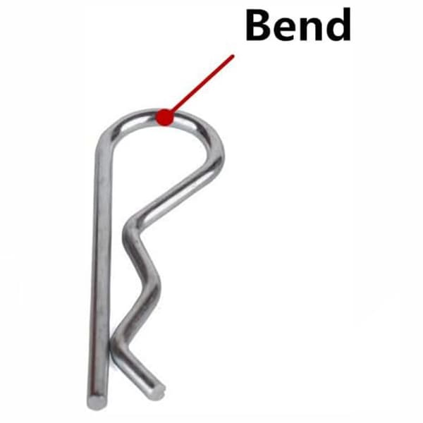 10 Stk Splint R Clips Wire Hårnåle