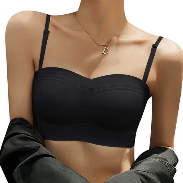 Push Up Rintaliivit Topit MUSTA S Black S