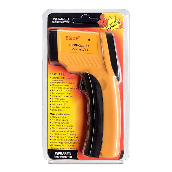 Digital infraröd termometer Värmetemperaturpistol -58℉-1022℉