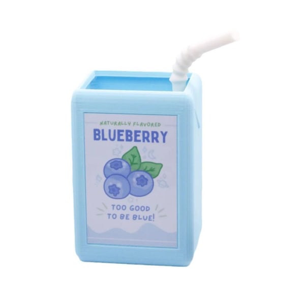 Juice Box Blomkruka Blomkruka Dekoration BLÅBÄR BLÅBÄR Blueberry
