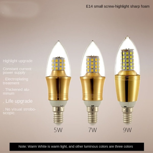 Led Candle Bulbs Energisparelampe 5WPULLED TAIL PULLED TAIL 5WPulled tail
