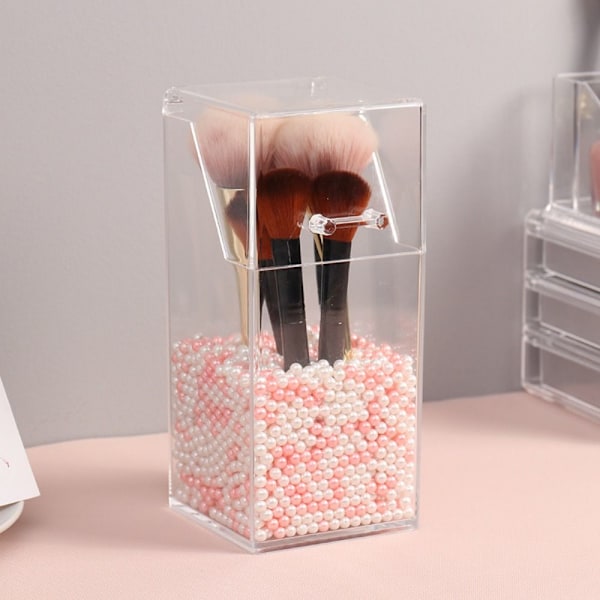 Makeup Børsteholder Kosmetik Holder HEXAGONAL KASSE HEXAGONAL KASSE Hexagonal box