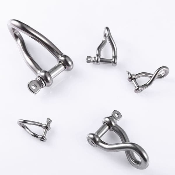 Kiinteä karabiini D jousi niitit 5 mm 5mm