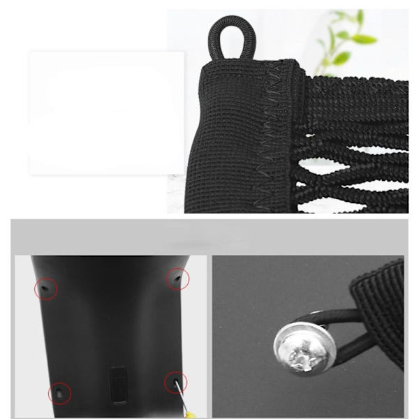 Scooter Organizer Mesh -säilytyspussi 3 3 3