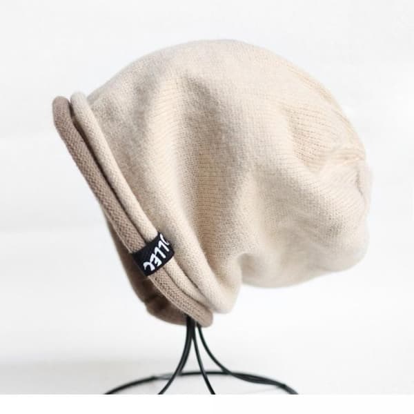 Cap Knitted Hat COFFEE coffee