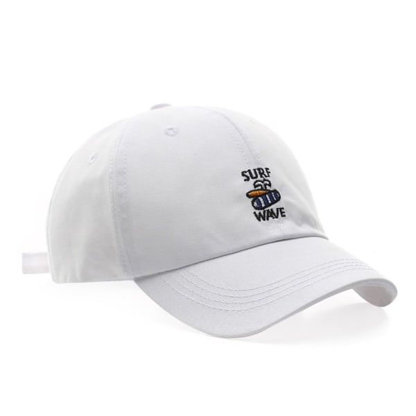 Baseballhat Snapback Kasket HVID White