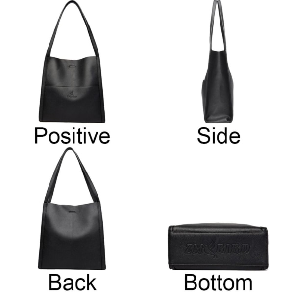 Skuldertasker Dame Håndtaske SORT black