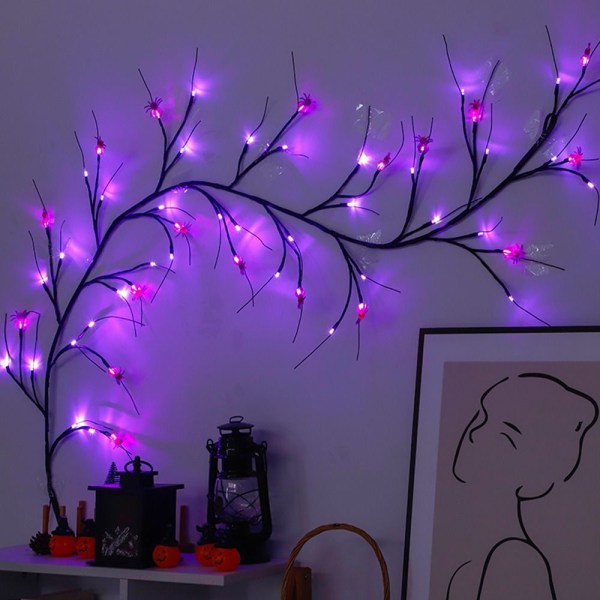 LED Birch Twig Tree Lamp Simulation Tree Rattan Light BAT BAT Bat