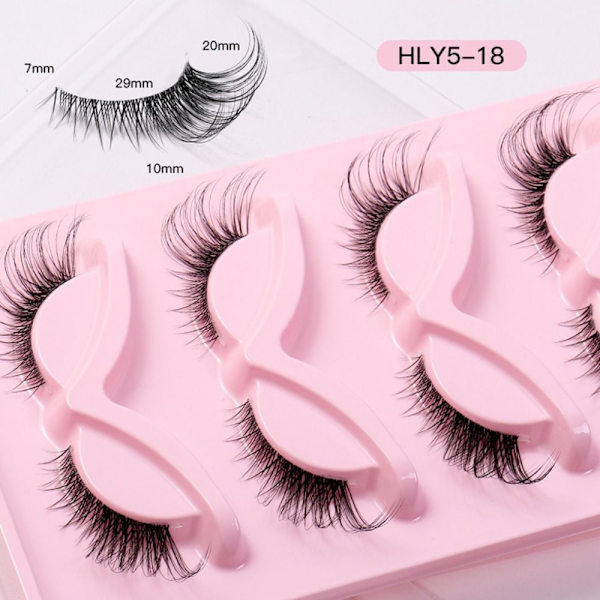 Tekoripset 3D Fox Eyelashes HLY5-17 HLY5-17 HLY5-17