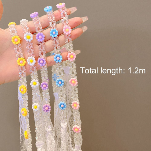 2KPL Pearl-päänauhanauha-hiusnauha VÄRI 3 VÄRI 3 Color 3