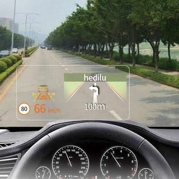 HUD Display Reflekterande Film Fordons GPS Head-up Film 9X12CM 9X12cm