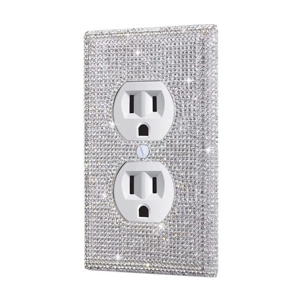 US Standard Switch Panel Sticker Rhinestones Socket Frame 04 04 04
