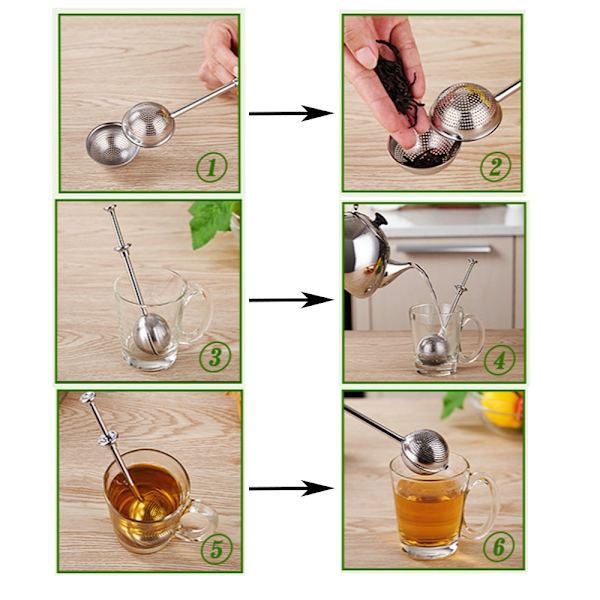 Tea Filter Tea Infuser Sieve Tools Tea Ball Infuser