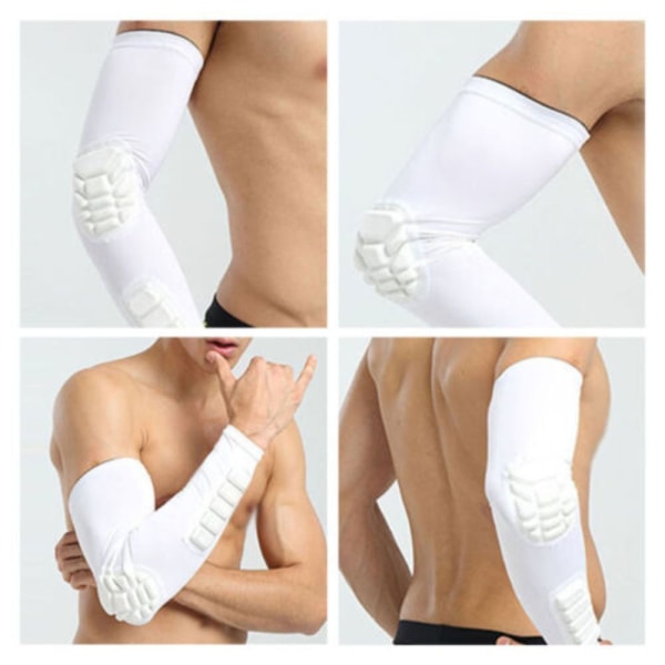 Basketball Armærmer Albuestøtte HVID XL white XL