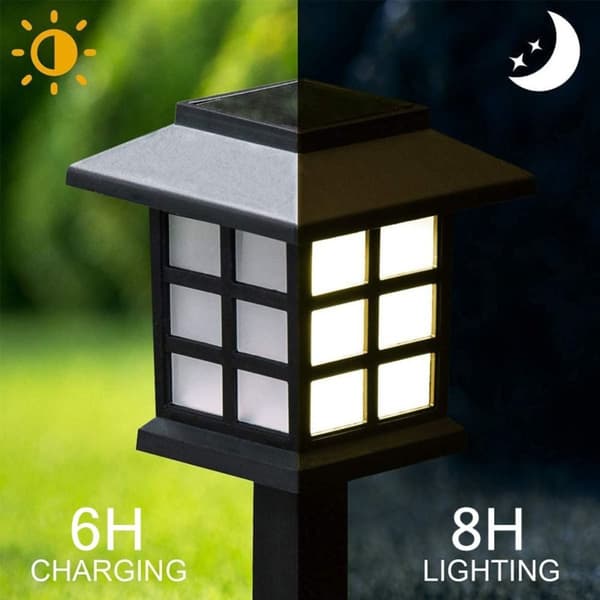 LED Solar Pathway Lights Solar Light HVID LYS HVID LYS white light