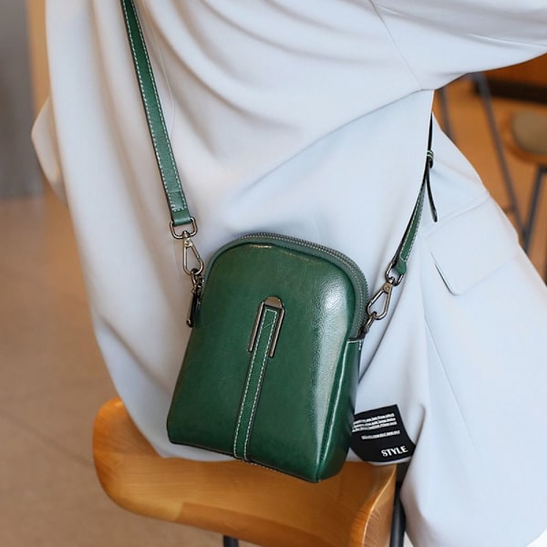 Crossbody Axelväskor Dragkedja Väskor KAFFE Coffee