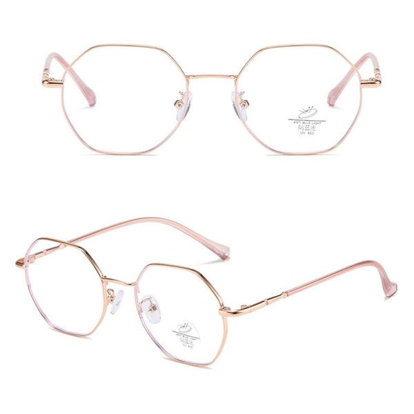 Anti-Blue Light Glasögon Överdimensionerade glasögon ROSE GULD ROSE GULD Rose gold