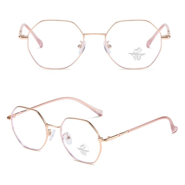 Anti-Blue Light Glasögon Överdimensionerade glasögon ROSE GULD ROSE GULD Rose gold