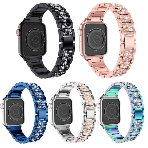 Watch för Apple Watch SE Series 6 5 4 3 2 1 blue 38mm and 40mm