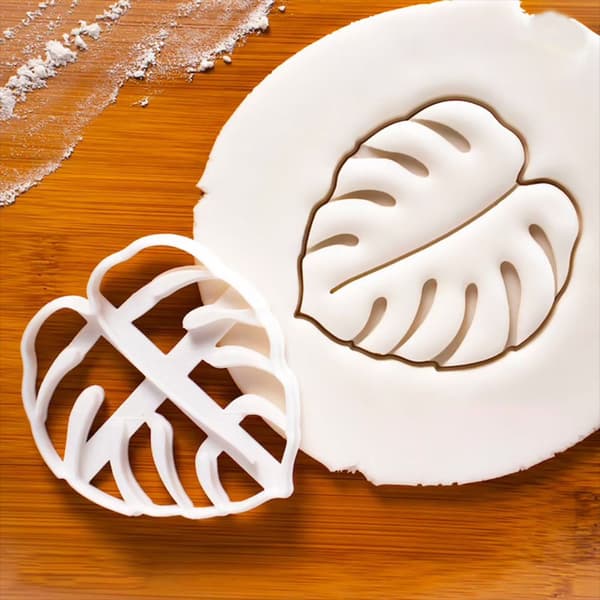 4 stk Cookie Prægeform Kikseform Agave Ivy