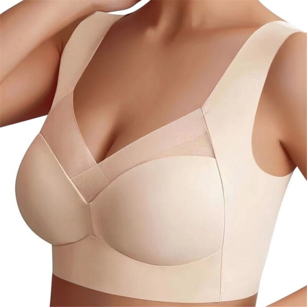 Sport BH Push-Up Väst 2XLSKIN FÄRG HUDFÄRG 2XLSkin Color