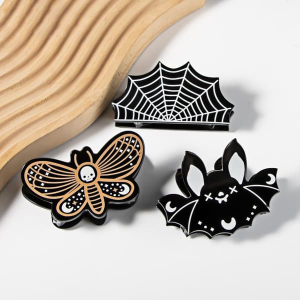 2 STK Halloween hårklør hårtilbehør 3 3 3