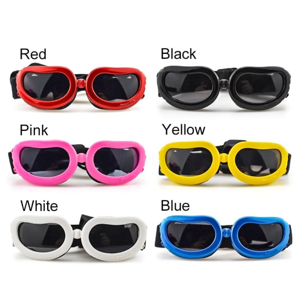 Dog Goggles Pet Solbriller SVART black
