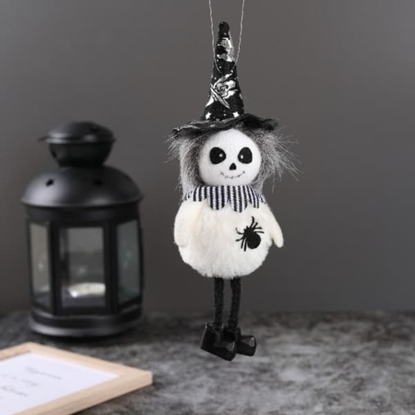 2stk Halloween Græskardukke Dråbe Ornament SORT KAT SORT KAT Black cat