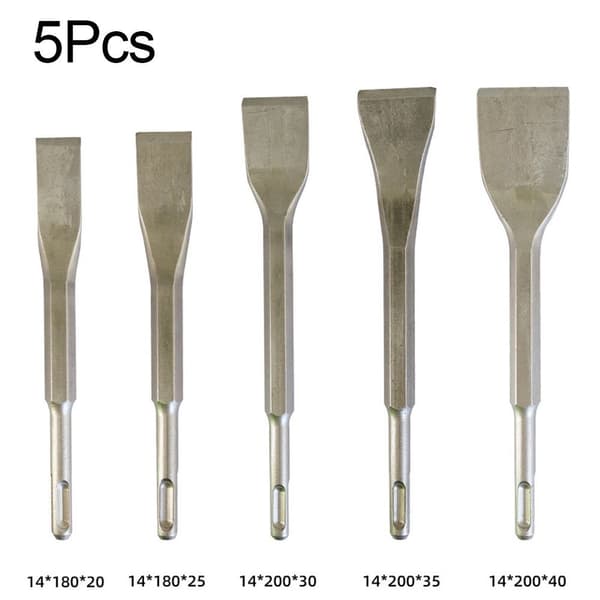 Buet fladmejsel slagbor 5 STK 5Pcs