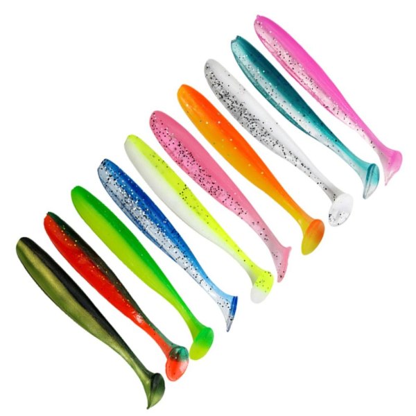 50 st Fiskemaskbete Mjukt plastbete 6CM10 10 6cm10