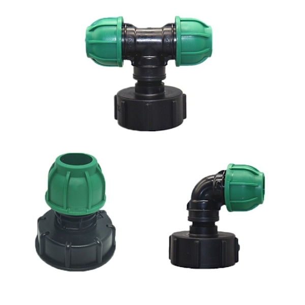 IBC Tank Adaptere Fitting Gjengekobling 20MMTEE KONTAKT 20mmTee Connector