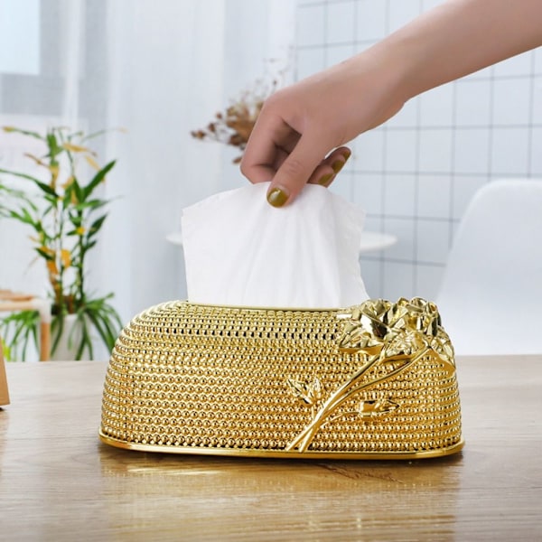 Tissue Box Servietholder GULD Gold