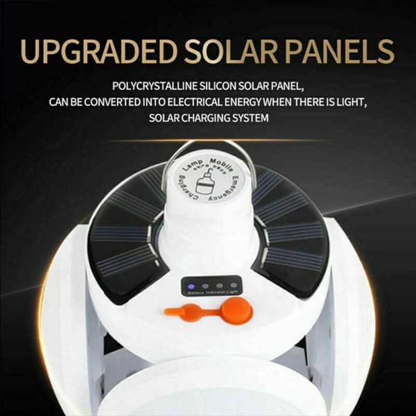 Solcellelampe Led campinglys 2 2 2