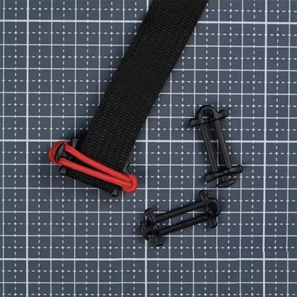 5st fyrkantig krok Webbing spännen campingutrustning