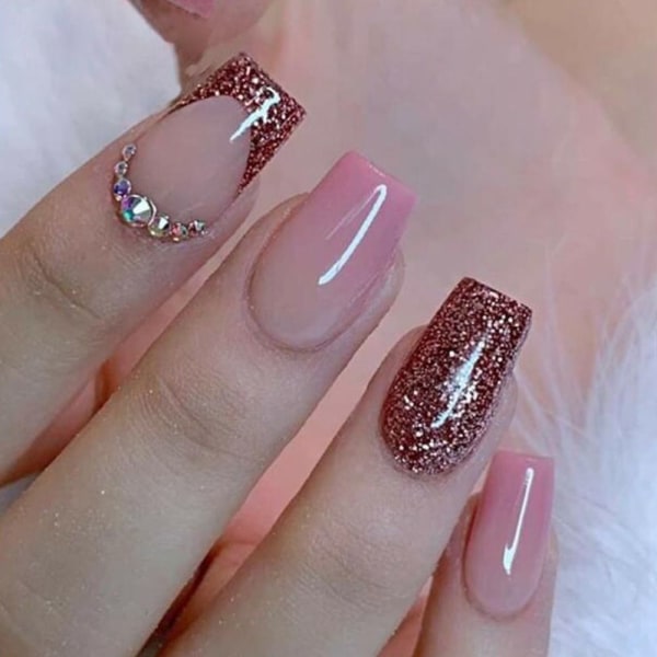 French Fake Nails False Nail 3 3 3