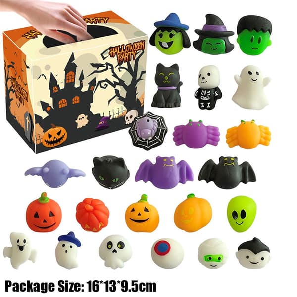 24 st Halloween Presentleksaker Blind Box