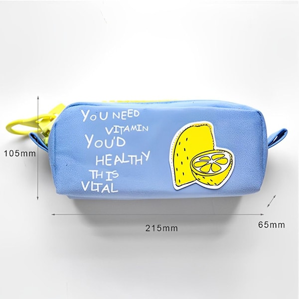 Iso vetoketjullinen case Sarjakuva case LEMON LEMON Lemon