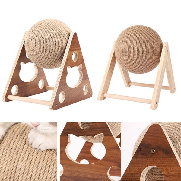 Cat Scratch Ball Board Cat-klatrestativ A A A