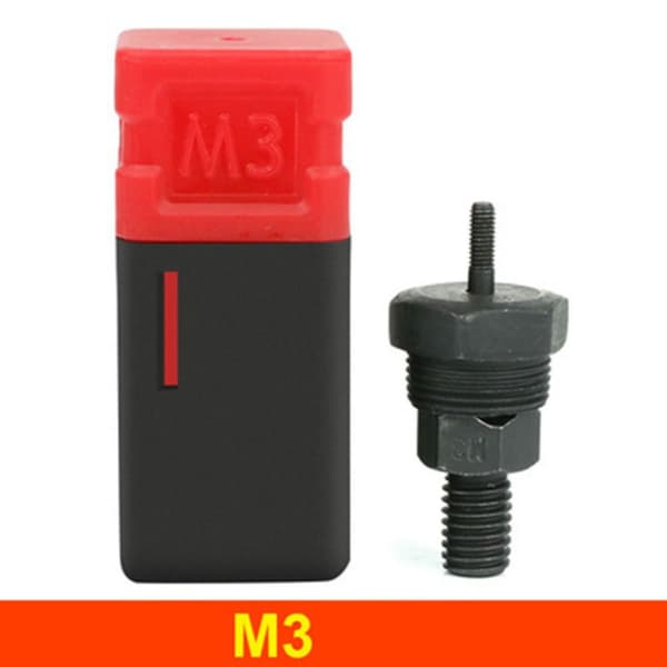 2-pack nitpistoldel Handmutter Nitpistol gängad dorn 2PC