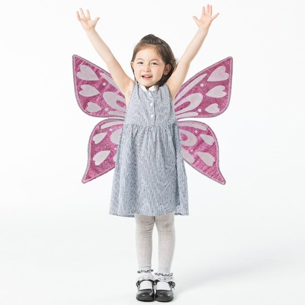 Fairy Butterfly Wings Fairy Alf Princess Angel BLÅ-A BLÅ-A Blue-A