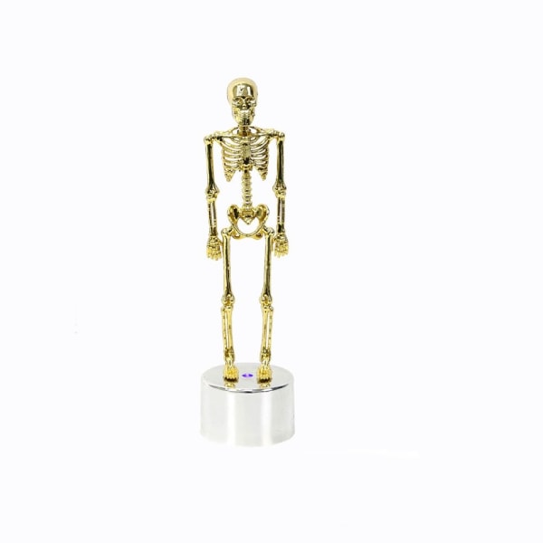 Skull Skeleton Lamp Pöytävalo GOLD Gold