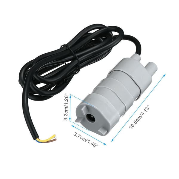 12V Högflödes Vattenpump Dränkbar Pump