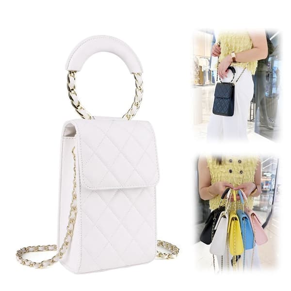 Lingge Broderet Chainr Bag Muleposer SORT black
