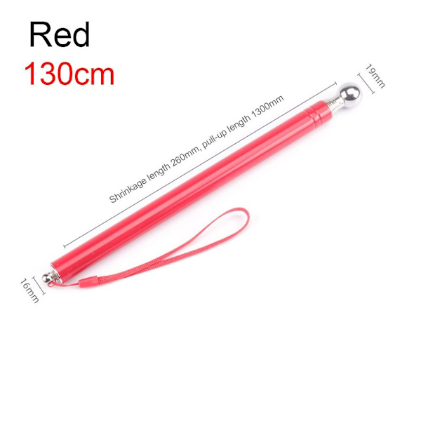 Tom Tromlehammer Teleskophammer RØD 130CM Red 130cm