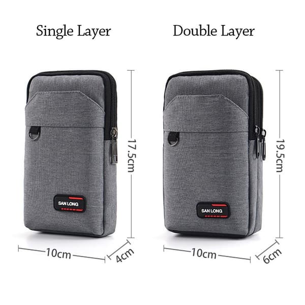 Vyötärölaukku Waist Fanny Pack MUSTA SINGLE LAYER SINGLE LAYER black Single Layer-Single Layer